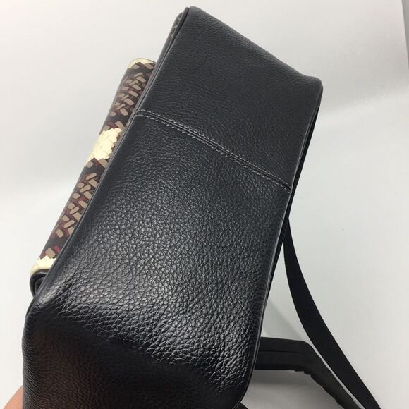 Coach Court Backpack With Brushed Plaid Print CN763 - Picture 16 of 17